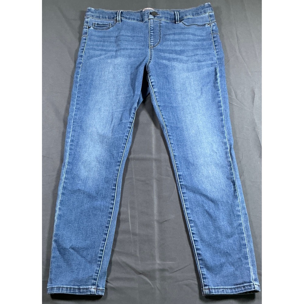 Juicy Couture Skinny Jeans Womens 14S Medium Wash Stretch Denim Slim Fit Pants